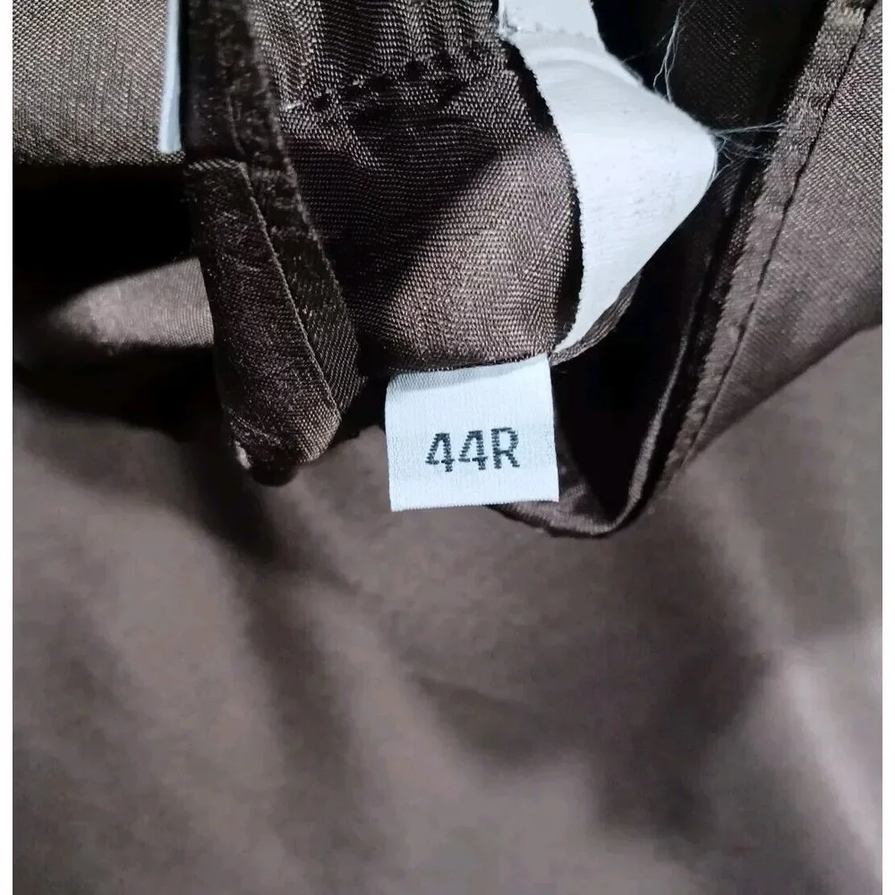 Austin Reed Blazer Mens‎ 44 R Brown Wool Sports Coat Jacket Vintage